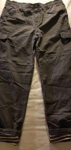 Lands End Jersey-Lined Husky Boys Cargo Pants